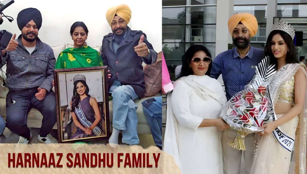 Harnaaz Sandhu Family